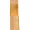 Ekena Millwork Portland Rough Sawn Timber Gable Bracket, Western Red Cedar, 36"W x 13"H x 4"D x 6"F, 9/12 Pitch GBW036X13X0406POR00RWR - alternate 5